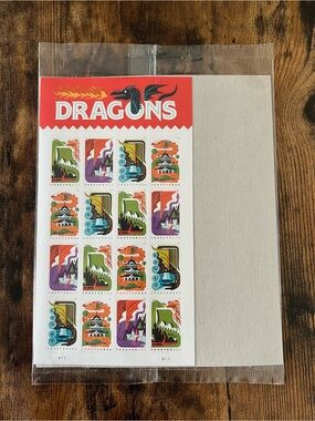 USPS Dragons Forever Stamp